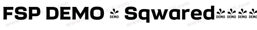 FSP DEMO - Sqwared字体转换